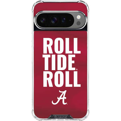 University of Alabama Roll Tide Roll Google Pixel 10 Pro XL Clear Case